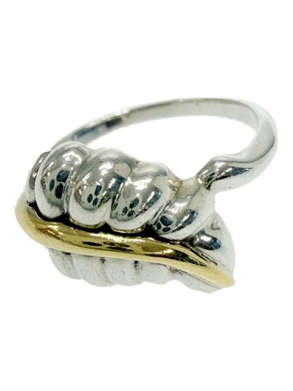 Tiffany & Co Silver Leaf Ring